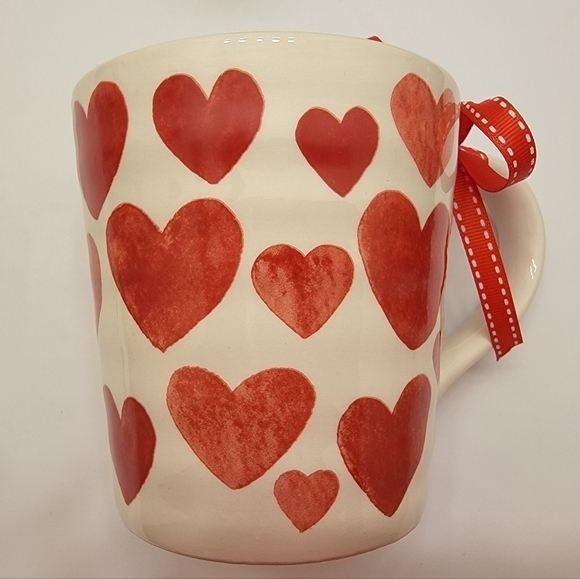 NWOT Heart Mug 22 Oz - Picture 2 of 4